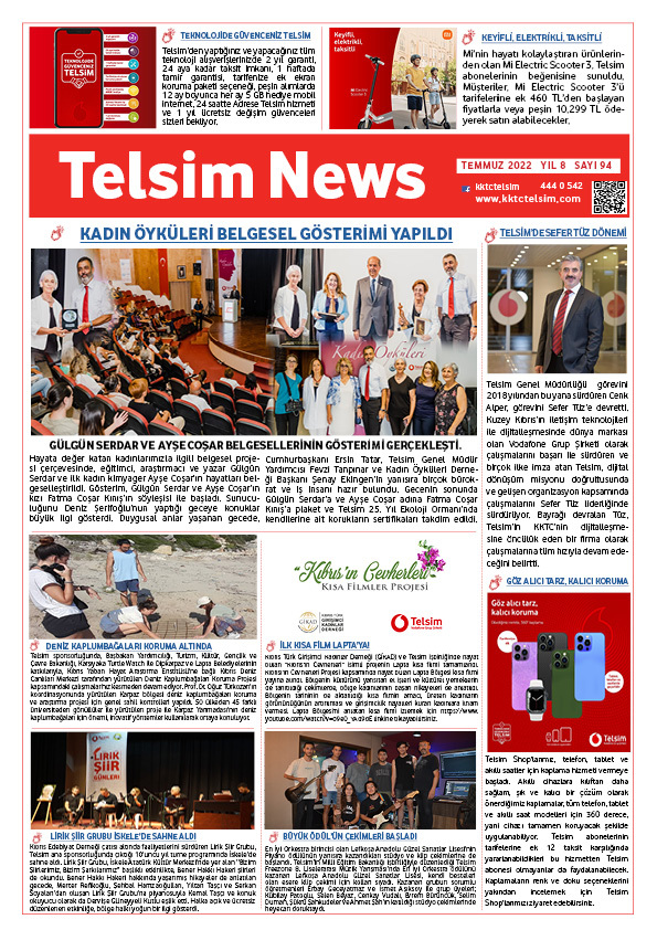 Telsim News Temmuz 2022