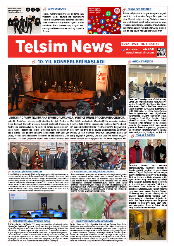 Telsim News Şubat 2022