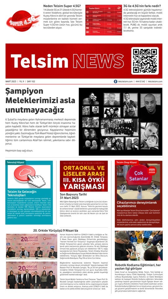 Telsim News Mart 2023