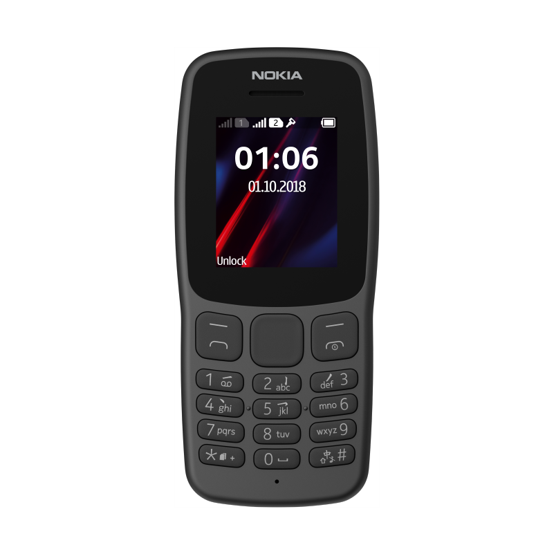 Nokia 106  Siyah 2
